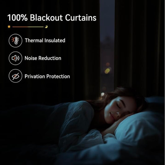 100% Blackout Shield Linen Look Textured Pinch Pleated Curtains Blackout Drapes 102 Inch Long 2 Panels Set, Faux Linen Blackout Curtains for Bedroom & Living Room, 40" W x 102" L, Oatmeal
