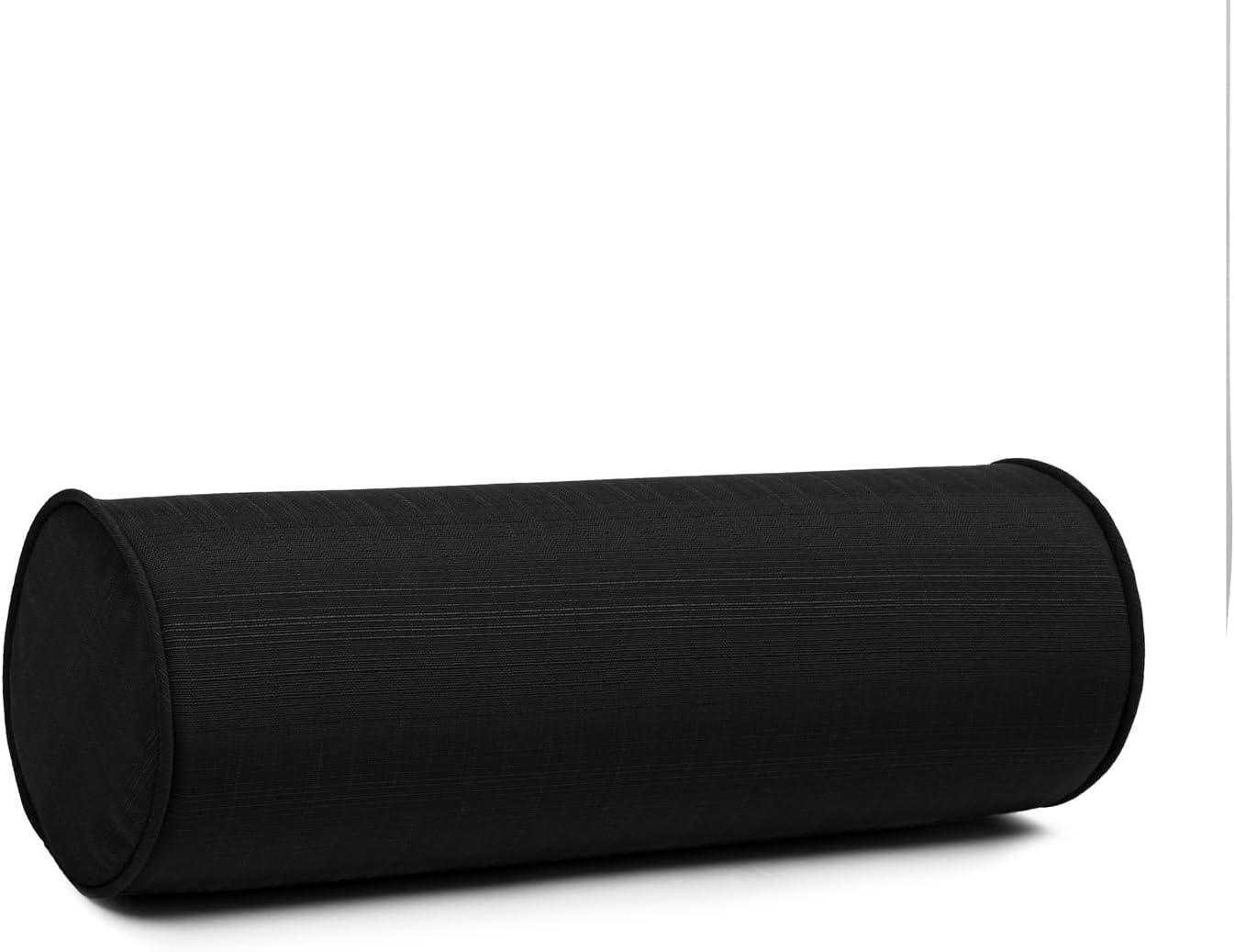 Sherry Kline Sunrise Indoor/Outdoor Neck Bolster Corded Edge Filled Pillow Cayenne 6"x18" Set of 2