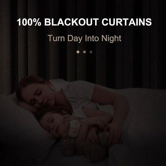 100% Blackout Shield Linen Blackout Curtains for Bedroom 120 Inches Long, Back Tab/Rod Pocket Living Room Drapes, Thermal Insulated Blackout Curtains 2 Panels Set, 50" W x 120" L, Faux Linen