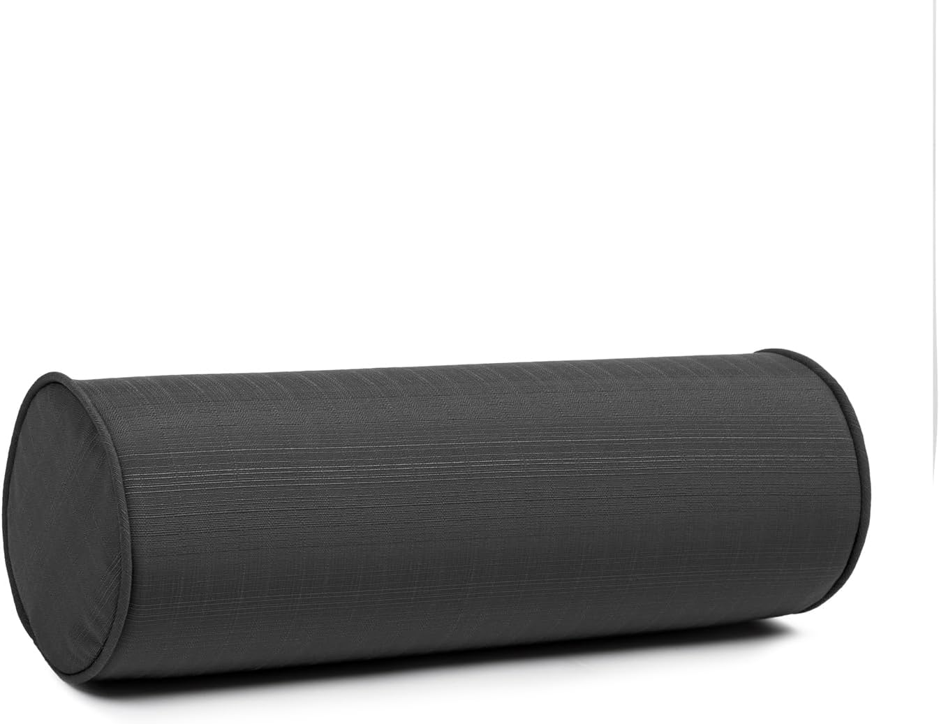 Sherry Kline Sunrise Indoor/Outdoor Neck Bolster Corded Edge Filled Pillow Cayenne 6"x18" Set of 2