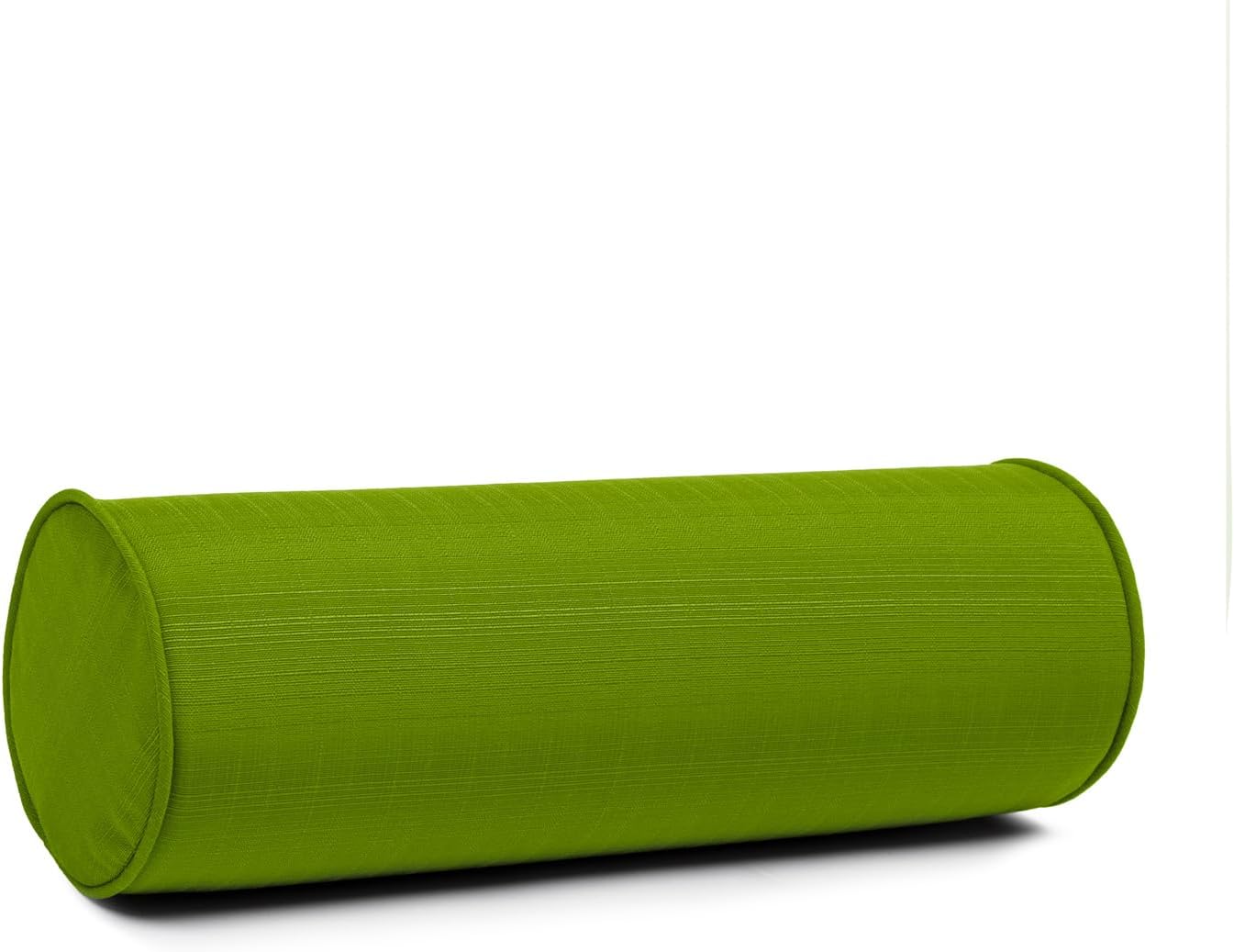 Sherry Kline Sunrise Indoor/Outdoor Neck Bolster Corded Edge Filled Pillow Cayenne 6"x18" Set of 2