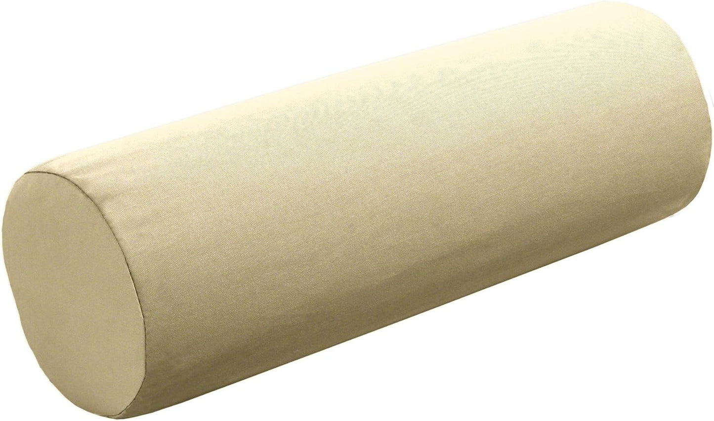 Cushion Source Bolster Pillow | 20" x 6" Indoor/Outdoor | Multiple Sunbrella Fabric Options Available (Sunbrella Canvas Pacific Blue)