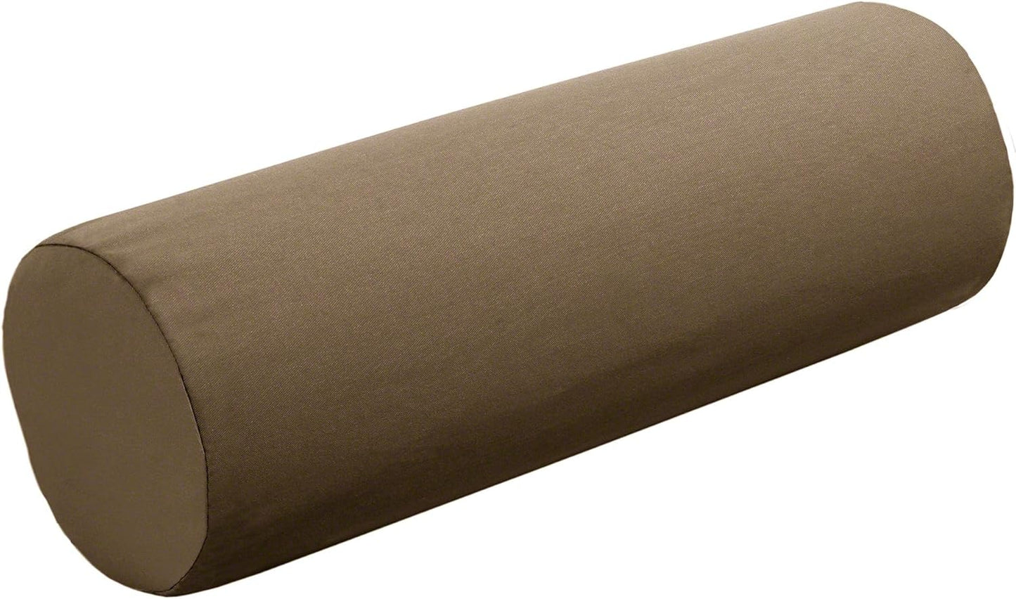 Cushion Source Bolster Pillow | 20" x 6" Indoor/Outdoor | Multiple Sunbrella Fabric Options Available (Sunbrella Canvas Pacific Blue)