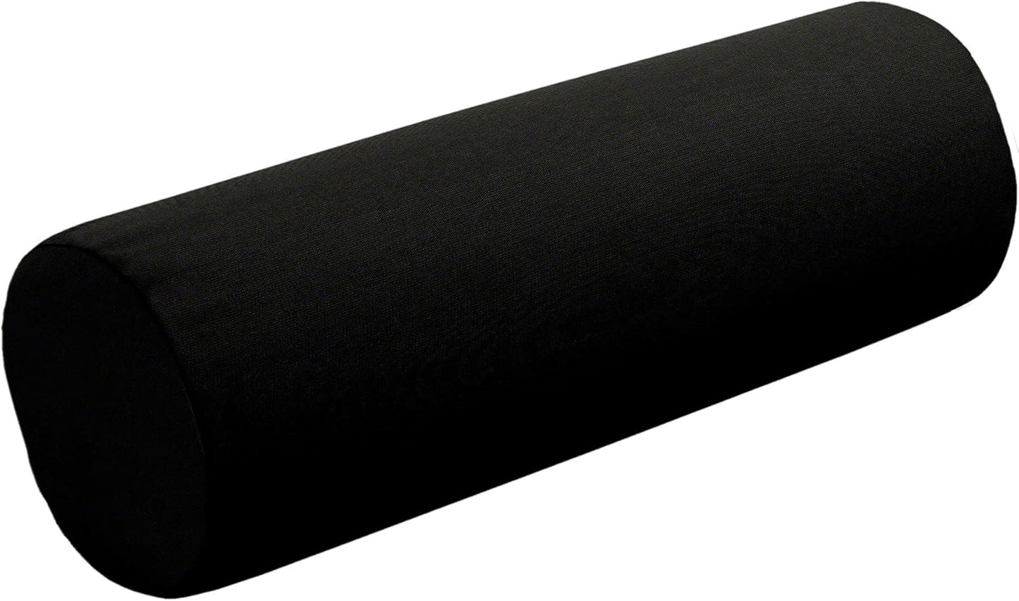 Cushion Source Bolster Pillow | 20" x 6" Indoor/Outdoor | Multiple Sunbrella Fabric Options Available (Sunbrella Canvas Pacific Blue)