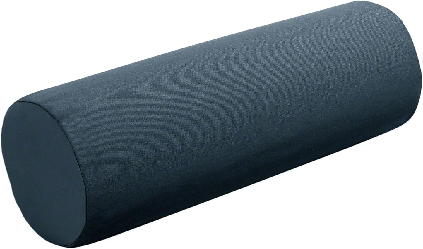 Cushion Source Bolster Pillow | 20" x 6" Indoor/Outdoor | Multiple Sunbrella Fabric Options Available (Sunbrella Canvas Pacific Blue)