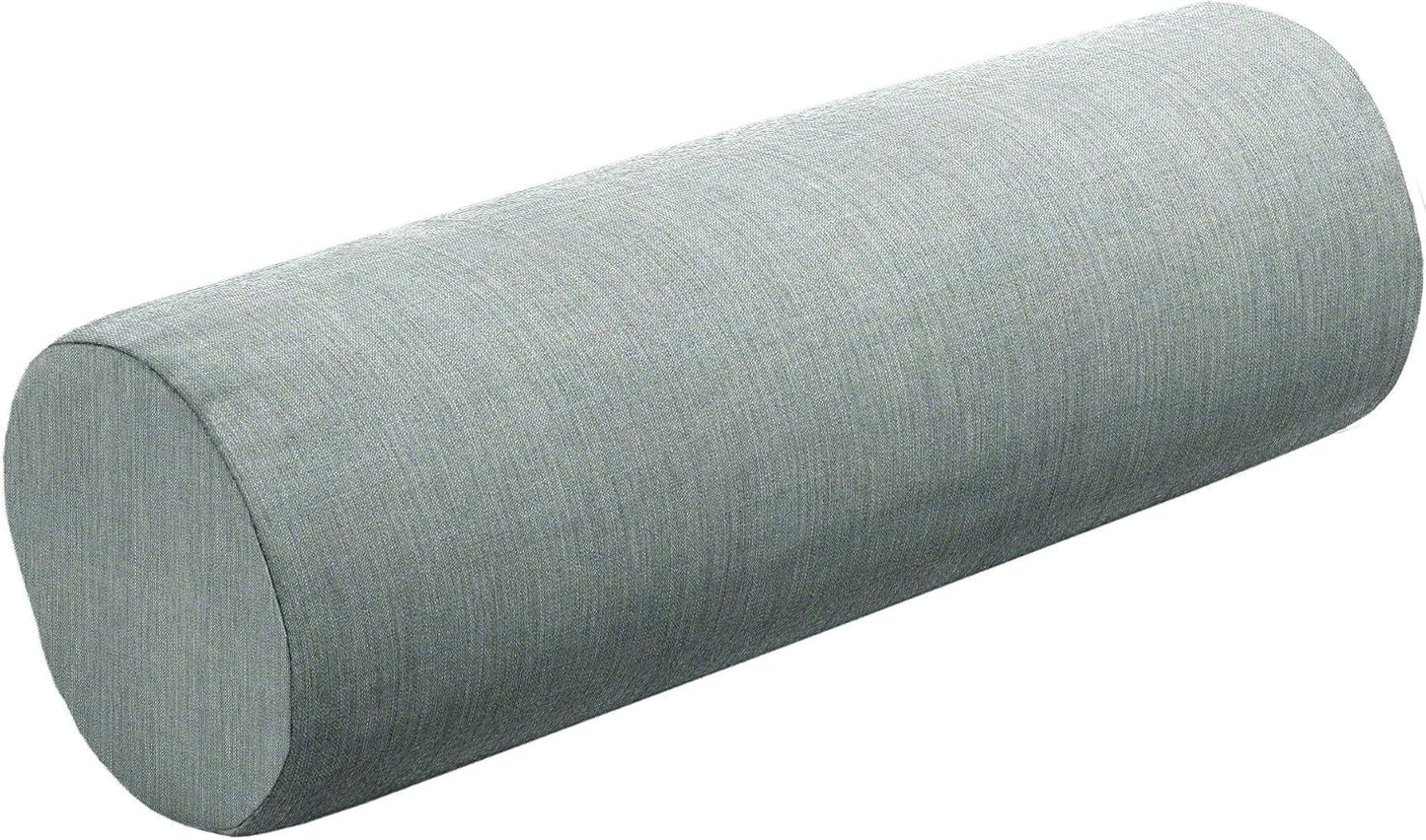Cushion Source Bolster Pillow | 20" x 6" Indoor/Outdoor | Multiple Sunbrella Fabric Options Available (Sunbrella Canvas Pacific Blue)