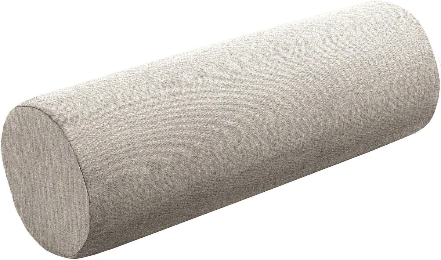 Cushion Source Bolster Pillow | 20" x 6" Indoor/Outdoor | Multiple Sunbrella Fabric Options Available (Sunbrella Canvas Pacific Blue)