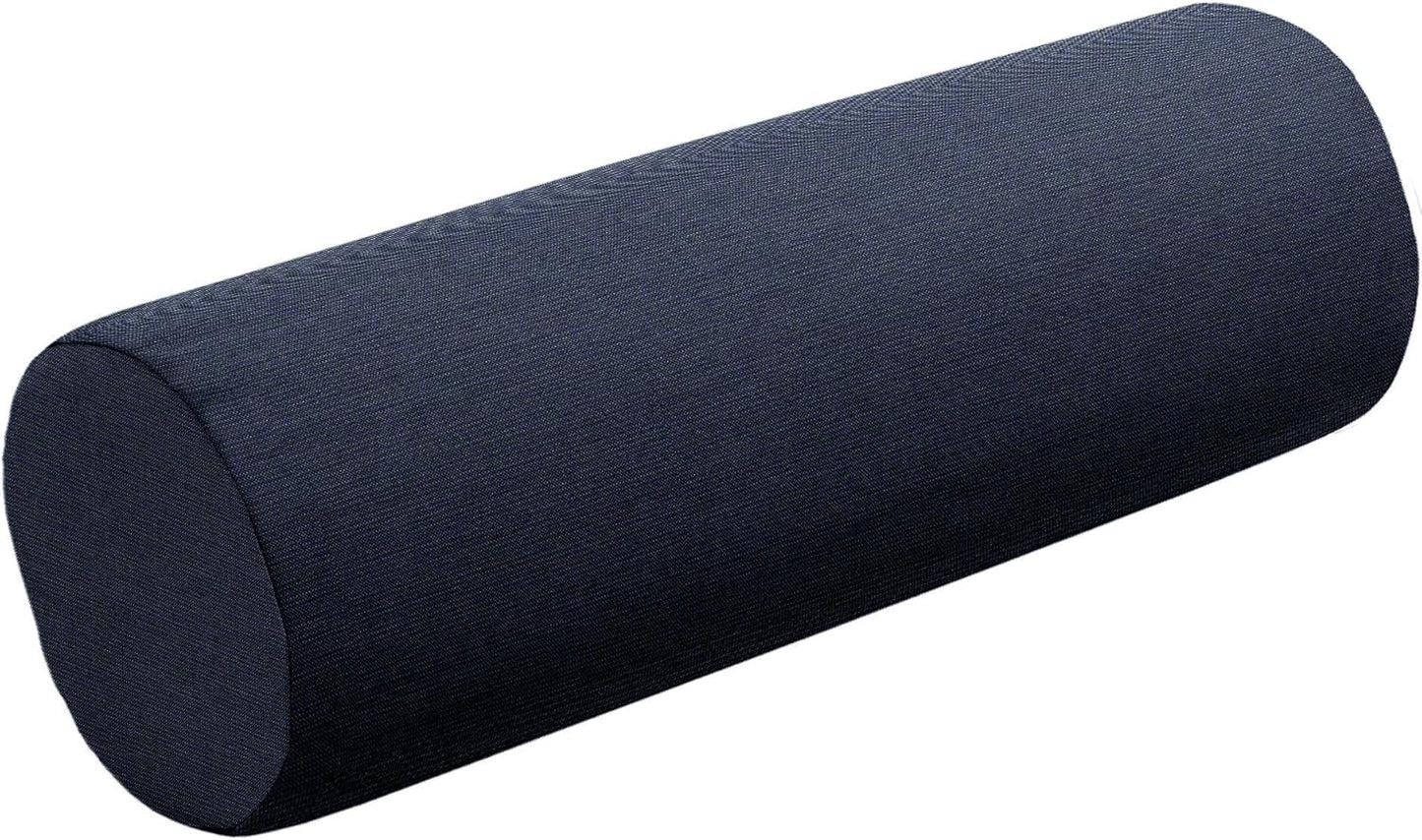 Cushion Source Bolster Pillow | 20" x 6" Indoor/Outdoor | Multiple Sunbrella Fabric Options Available (Sunbrella Canvas Pacific Blue)