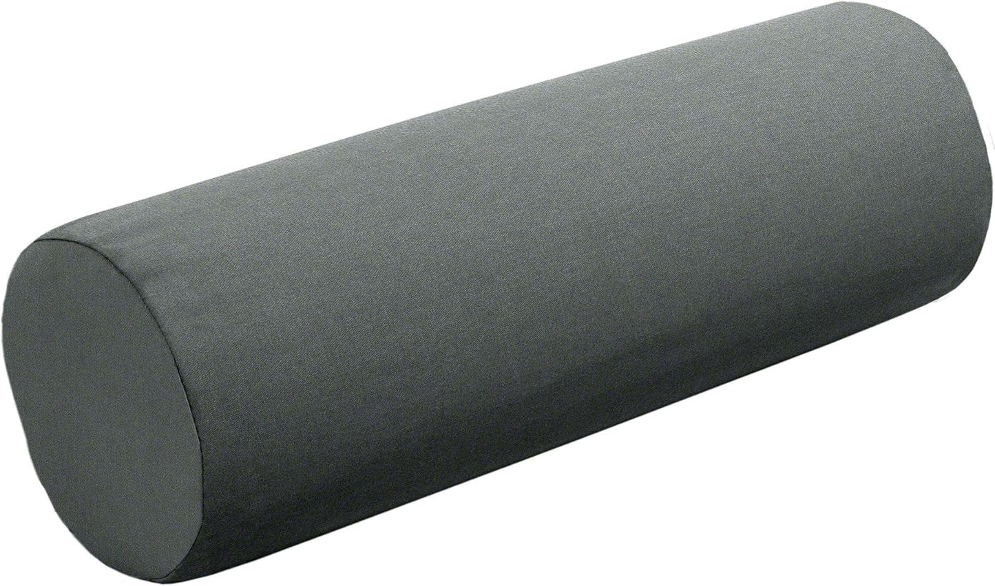 Cushion Source Bolster Pillow | 20" x 6" Indoor/Outdoor | Multiple Sunbrella Fabric Options Available (Sunbrella Canvas Pacific Blue)