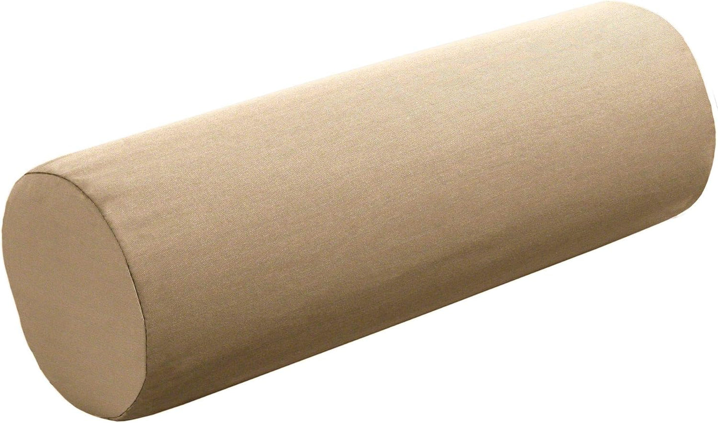 Cushion Source Bolster Pillow | 20" x 6" Indoor/Outdoor | Multiple Sunbrella Fabric Options Available (Sunbrella Canvas Pacific Blue)