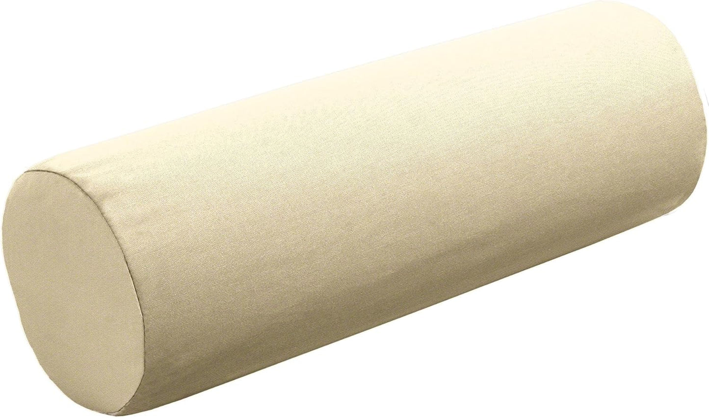 Cushion Source Bolster Pillow | 20" x 6" Indoor/Outdoor | Multiple Sunbrella Fabric Options Available (Sunbrella Canvas Pacific Blue)