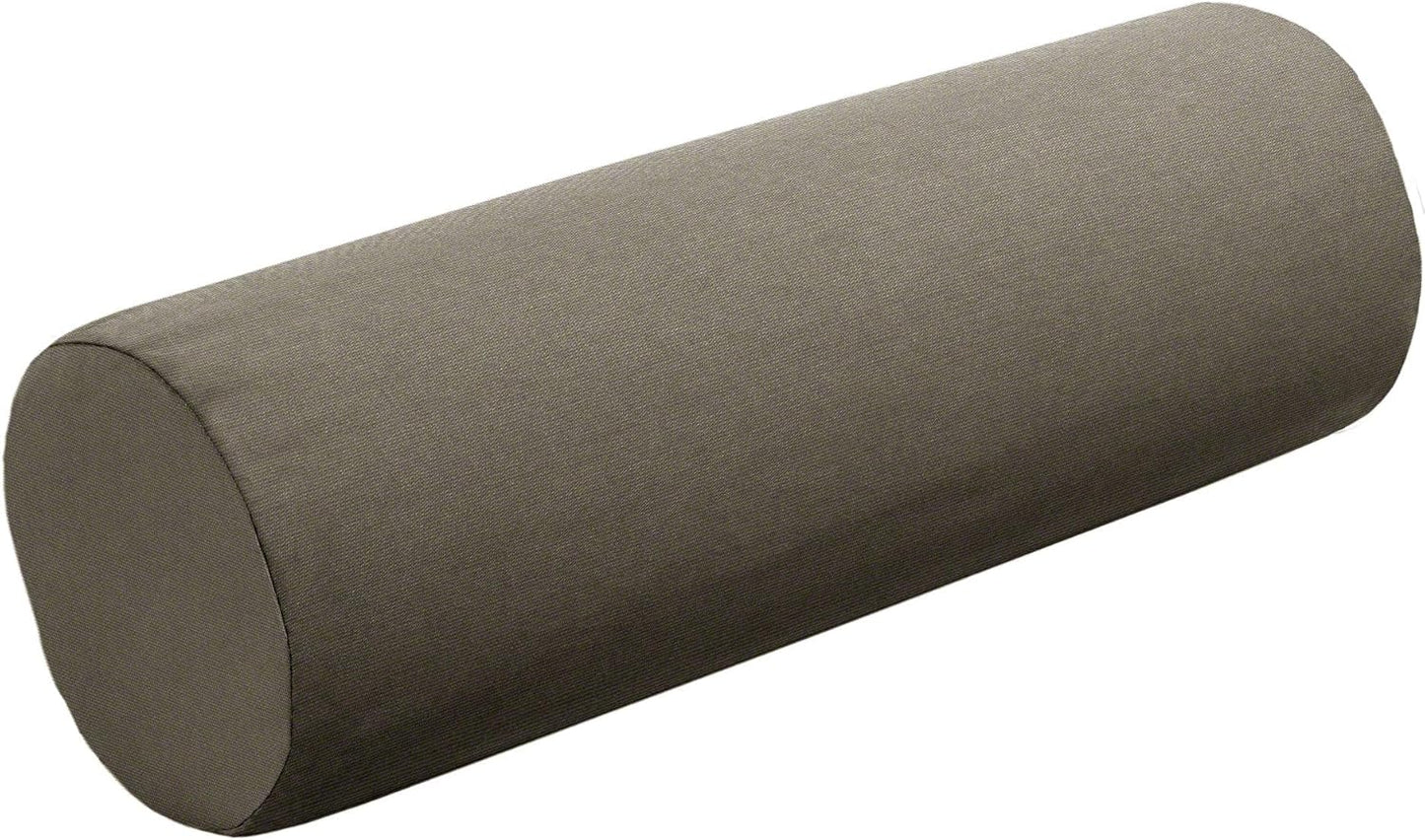 Cushion Source Bolster Pillow | 20" x 6" Indoor/Outdoor | Multiple Sunbrella Fabric Options Available (Sunbrella Canvas Pacific Blue)