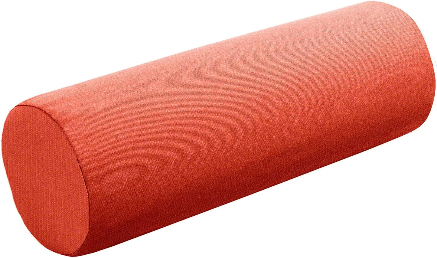 Cushion Source Bolster Pillow | 20" x 6" Indoor/Outdoor | Multiple Sunbrella Fabric Options Available (Sunbrella Canvas Pacific Blue)