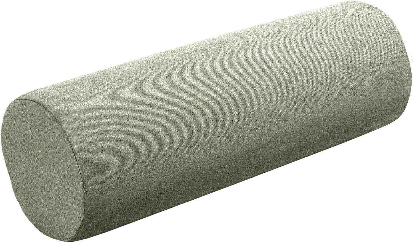 Cushion Source Bolster Pillow | 20" x 6" Indoor/Outdoor | Multiple Sunbrella Fabric Options Available (Sunbrella Canvas Pacific Blue)